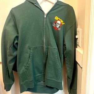 bones skating brand jacket in perfect condition